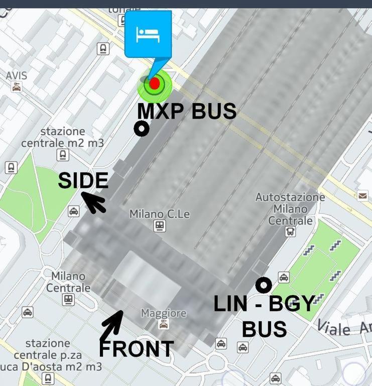 Guesthouse Central Station Group - Via Sammartini 15 밀라노 외부 사진